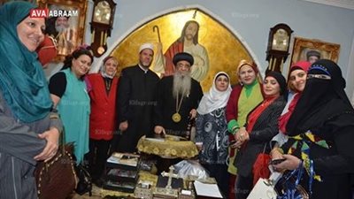 بيت العائلة المصرية ببورسعيد يزور الكنيسة في الفيوم