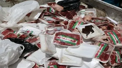 مفاجأة.. مواطن يعثر على ديل فار داخل لحمة (فيديو)