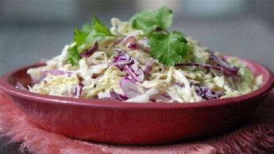 طريقة بسيطة لتحضير سلطة الملفوف