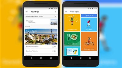 جوجل تعلن عن إطلاق تطبيق Google Trips لمساعدة المسافرين 