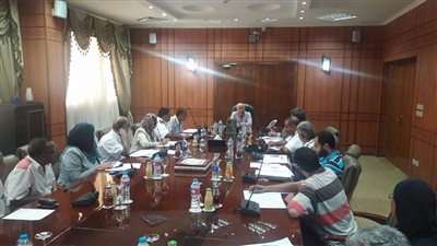 الانتهاء من إنشاء جميع البراطيم الخاصة لكوبري بورفؤاد العائم