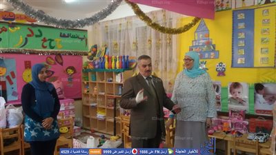وكيل مديرية التعليم بالقليوبية يتفقد مدارس بنها إستعدادا للعام الجديد (صور)