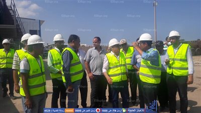 بدء التشغيل التجريبي لمصنع تدوير القمامة في بورسعيد (صور)