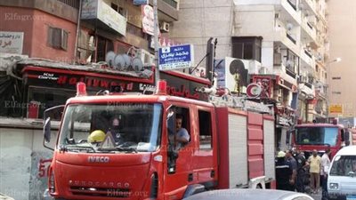 السيطرة على حريق في شقة سكنية بالإسكندرية (صور)
