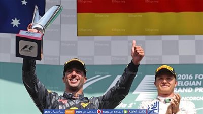 ريتشياردو يرجح كفة روزبرج للتتويج بلقب فورمولا 1