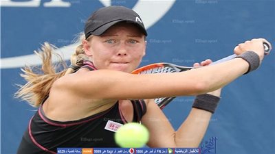 السويدية لارسون تخرج من بطولة سول للتنس