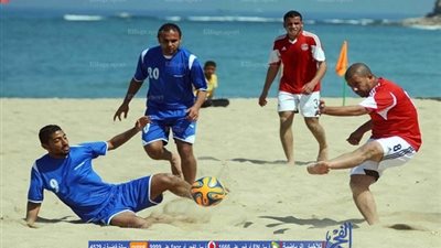 مجموعة نارية لمنتخب مصر في بطولة أمم أفريقيا للكرة الشاطئية