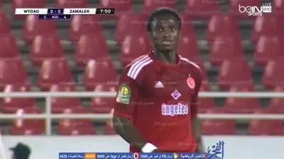 بالفيديو.. فرصة خطيرة للوداد على مرمى الزمالك