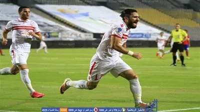 بالفيديو .. باسم مرسي يحرز الهدف الأول للزمالك في مرمى الوداد