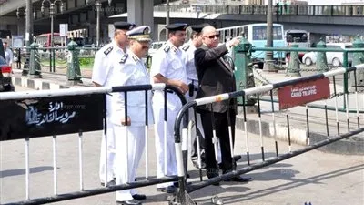 مدير أمن القاهرة يتفقد الميادين ويشدد على منع التكدسات المرورية (صور)