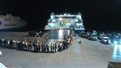 1932 راكب من العمالة المصرية بدول الخليج يغادرون ميناء الغردقة