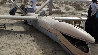 تحطم طائرة بدون طيار تابعة لسلاح الجو الباكستانى 