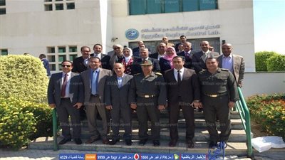 أعضاء لجنة الشباب والرياضة يزورن المعمل المصرى للكشف عن المنشطات