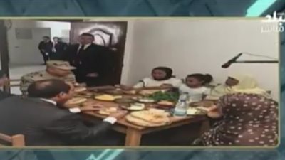 موسى: إفطار السيسي مع أسرة 