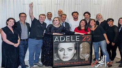 10 ملايين نسخة لألبوم آديل بالولايات المتحدة في أقل من عام
