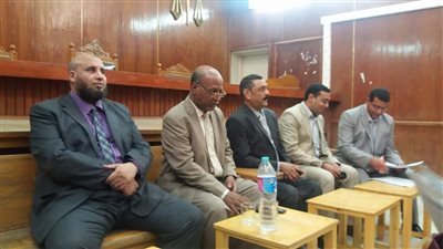 محامو الأقصر يلتقون المحامى العام ومدير الأمن لمواجهة مشكلاتهم 