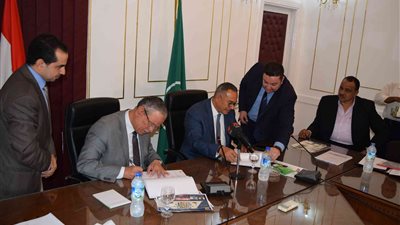 المنيا توقع بروتوكول مع 