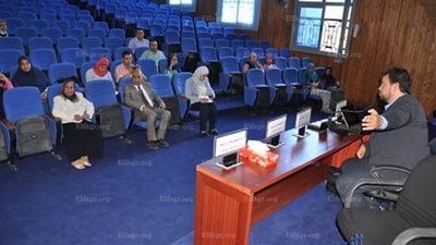 ورشة عمل لأحدث أساليب تطوير المهارات التمريضية في الولادة ورعاية الأطفال بجامعة كفرالشيخ   (صور)