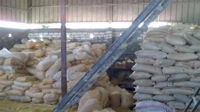 ضبط مدير مطاحن ناصر بقنا لاحتكاره 13 طنًا من الارز