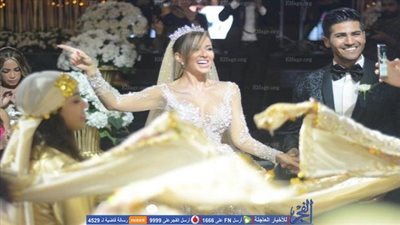 شاهد.. فستان زفاف عروس 