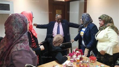 حقيقة صورة نائب رئيس جامعة جنوب الوادي 