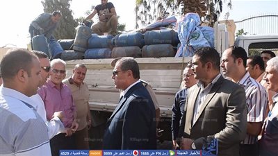 ضبط سيارة محملة بأسطوانات البوتاجاز قبل بيعها في السوق السوداء