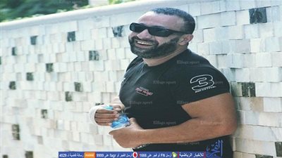 أحمد السقا فى تدريبات 