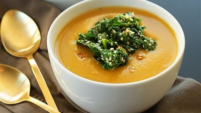 وصفات الريجيم: طريقة عمل شوربة القرع العسلي  