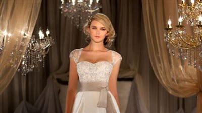   فساتين الزفاف الأمثل للجسم الكمثرى (صور)