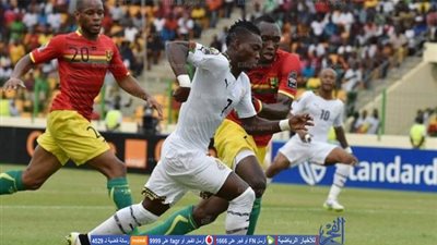 شوط أول سلبي في كل شيء بين غانا وأوغندا 