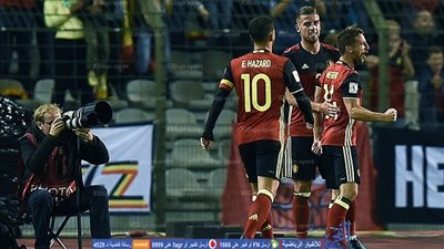 تصفيات المونديال – بلجيكا تكتسح البوسنة والهرسك .. واليونان تعبر قبرص 