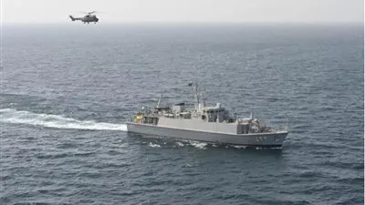 القوات البحرية السعودية تواصل مناوراتها فى بحر عمان (الصور)