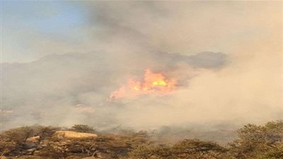 حرائق بجبال ميسان و