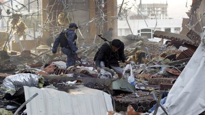 مقتل 140 شخصا في غارة جوية على عزاء بجنوب صنعاء 