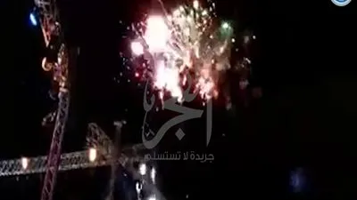 سماء شرم الشيخ تتزين بالألعاب النارية في ختام الأحتفال بـ 
