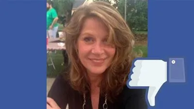 امرأة كتبت منشوراً على 