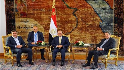 إنعقاد القمة الرابعة للآلية الثلاثية للتعاون بين مصر واليونان وقبرص‎