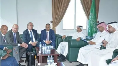 مستشار وزير الإسكان يبحث تعزيز التعاون مع وفد تجاري ألماني