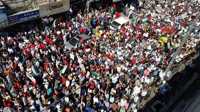 احتجاجات في الأردن على اتفاق مع إسرائيل للتزود بالغاز