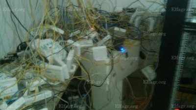 ضبط شبكة توزيع إنترنت بدون ترخيص سببت خسائر بـ5 ملايين جنيه