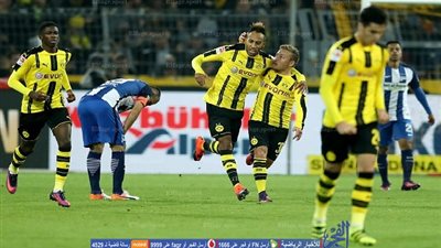 بالفيديو.. أوباميانج يدرك التعادل لدورتموند أمام هيرتا برلين || الدوري الألماني