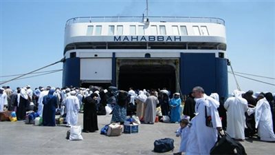 وصول 1004 راكب لميناء سفاجا 