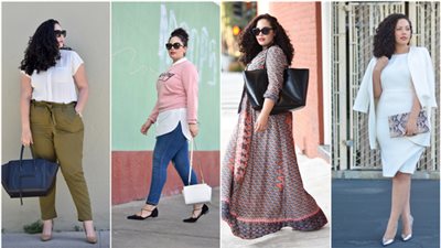  إطلالة جذابة لصاحبات الجسم الممتلئ (صور)