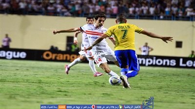 بالفيديو.. فرصة خطيرة من صن داونز على مرمى الزمالك | نهائي أفريقيا