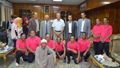 أعضاء «المبادرة الكويتية» يزورون قنا لافتتاح عدد من المشاريع الخدمية