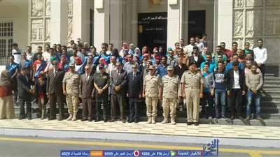 فعاليات زيارة جامعة الزقازيق  للكلية الحربية (صور)