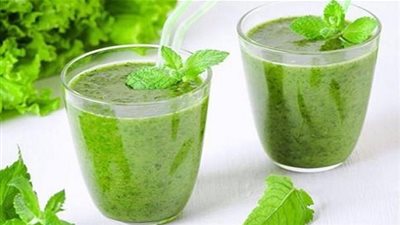 عصير الخسّ والنعناع للتخلص من علامات الشيخوخة والتجاعيد نهائياً