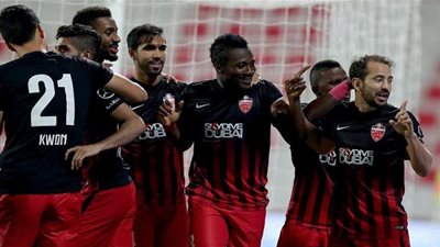 بالفيديو.. الغاني أسامواه جيان يسجل هدف فوز الأهلي الإماراتي في شباك الفتح الرباطي | كأس السوبر المغربي الإماراتي