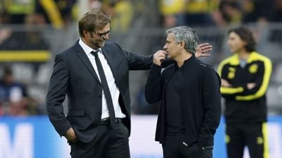 قمة نارية بين ليفربول ومانشستر يونايتد على شرف كلوب ومورينيو و