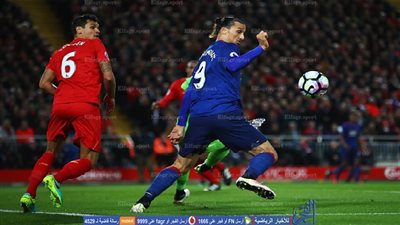 بالفيديو.. إبراهيموفيتش يهدر أخطر فرص ديربي إنجلترا